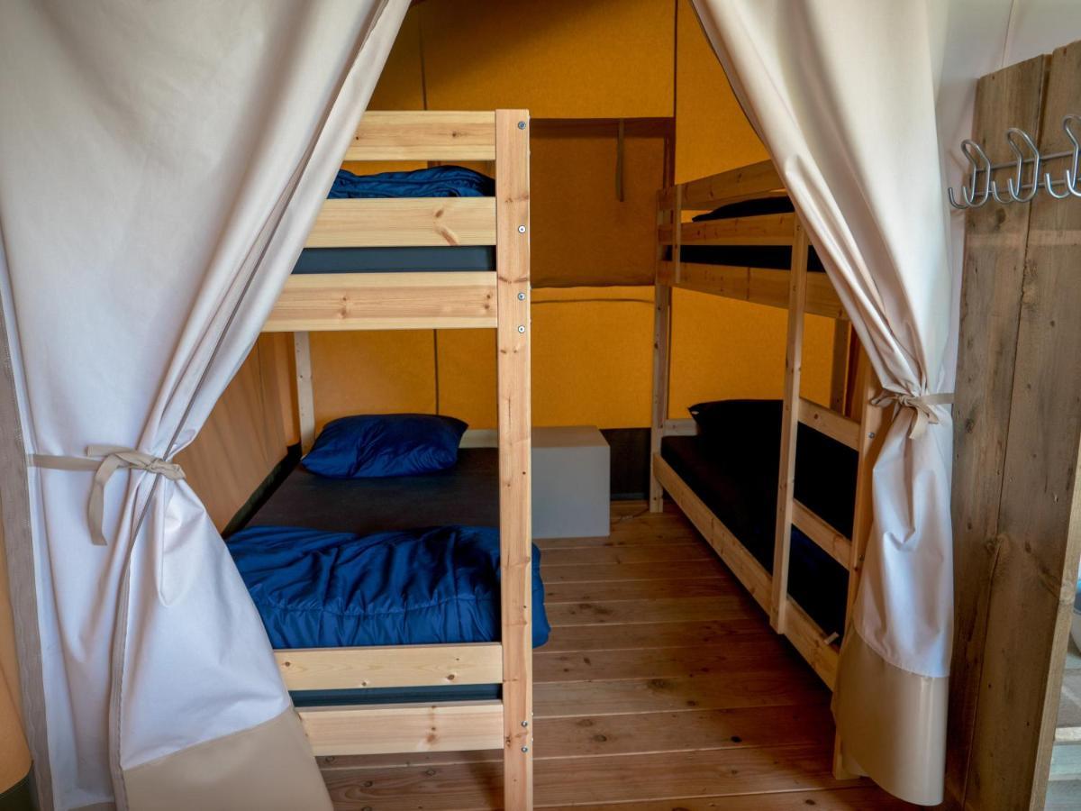 Camping Alkenhaer Appelscha Trekkerstent Safaritent Zewnętrze zdjęcie